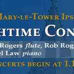 St Mary-le-Tower Church - Lunchtime Concerts - Debbie Rogers flute, Rob Rogers oboe, & Daniel Law piano
